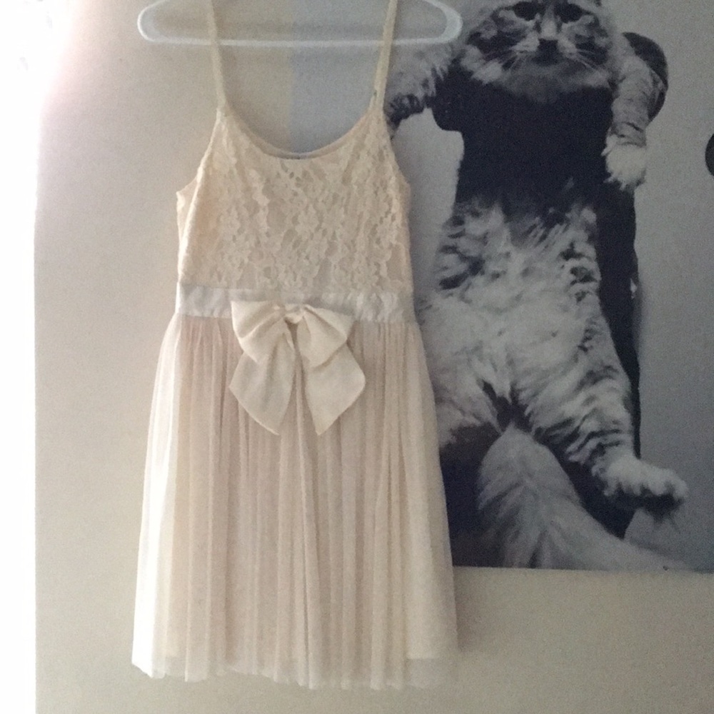 Cream Dress